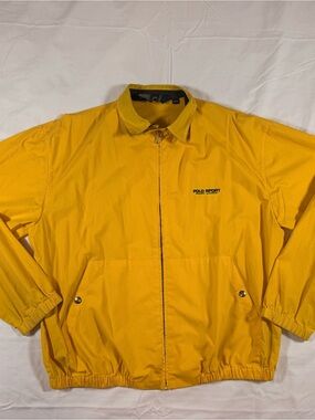 Polo by Ralph Lauren Bright Yellow Lightweight Zip Jacket